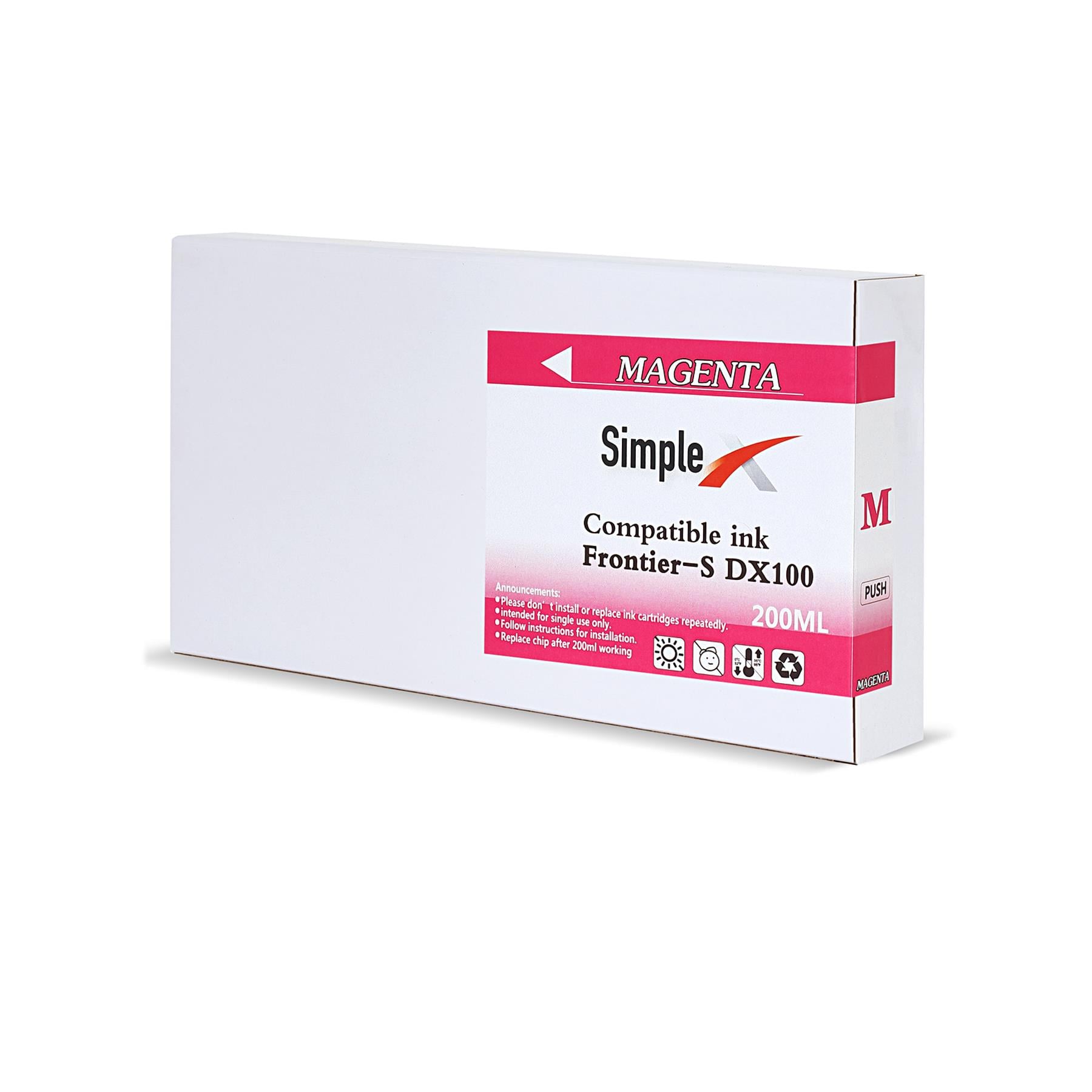 simple compatible ink frontier- S DX100 (Magenta)