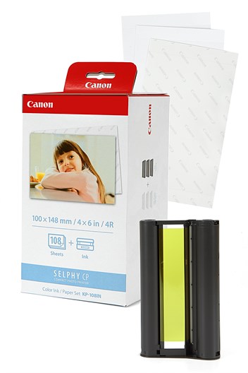 Canon KP-108 4x6 (10x15) Kağıt Kartuş Set KP-108