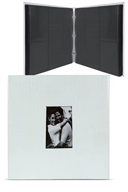 Beyaz Deri Fotoğraf Albümü (10x15-15x21cm karışık) 46500