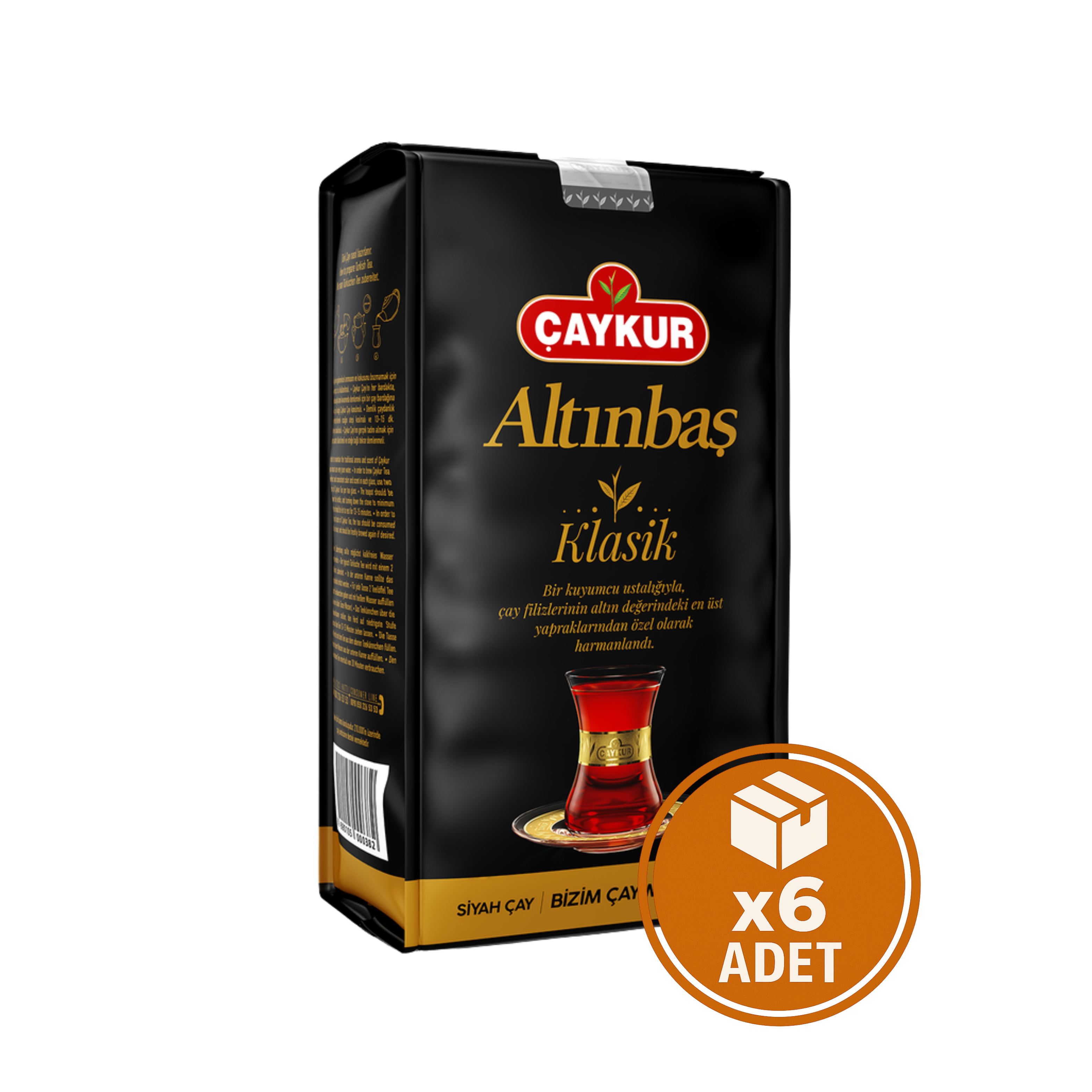 Çaykur Altınbaş Çayı  500 gr - 6 lı Paket