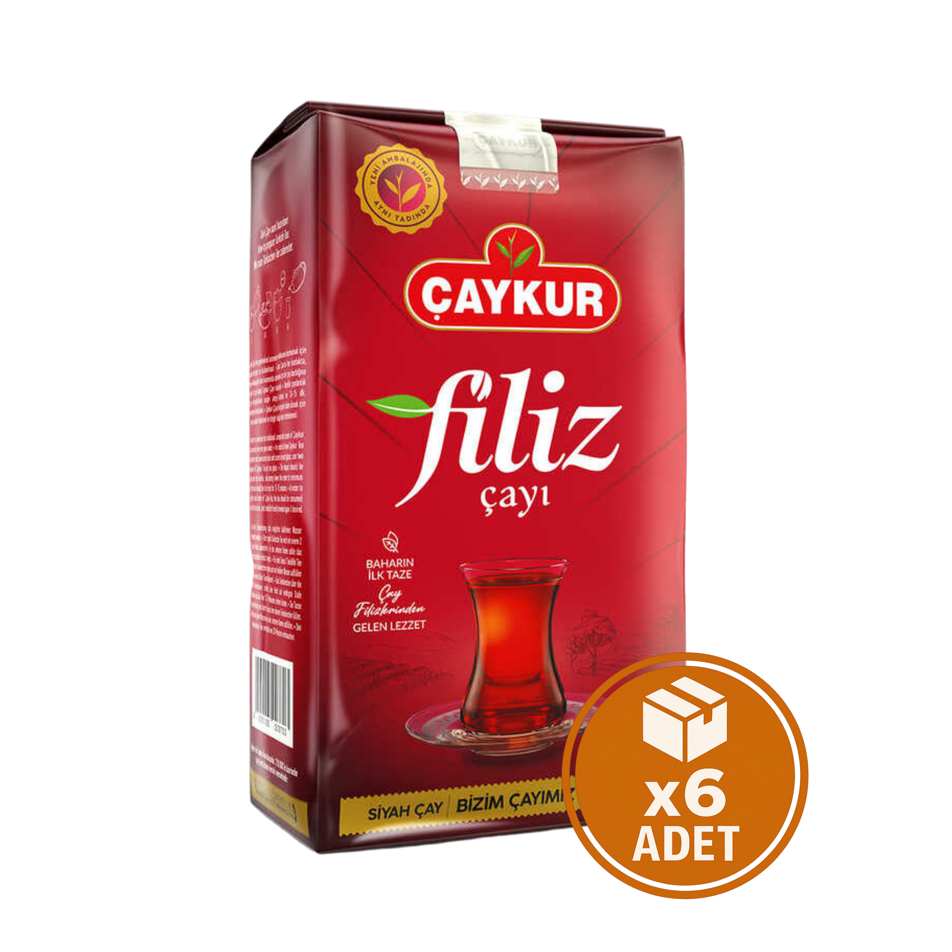 ÇAYKUR FİLİZ ÇAYI 500 GR - 6 LI PAKET