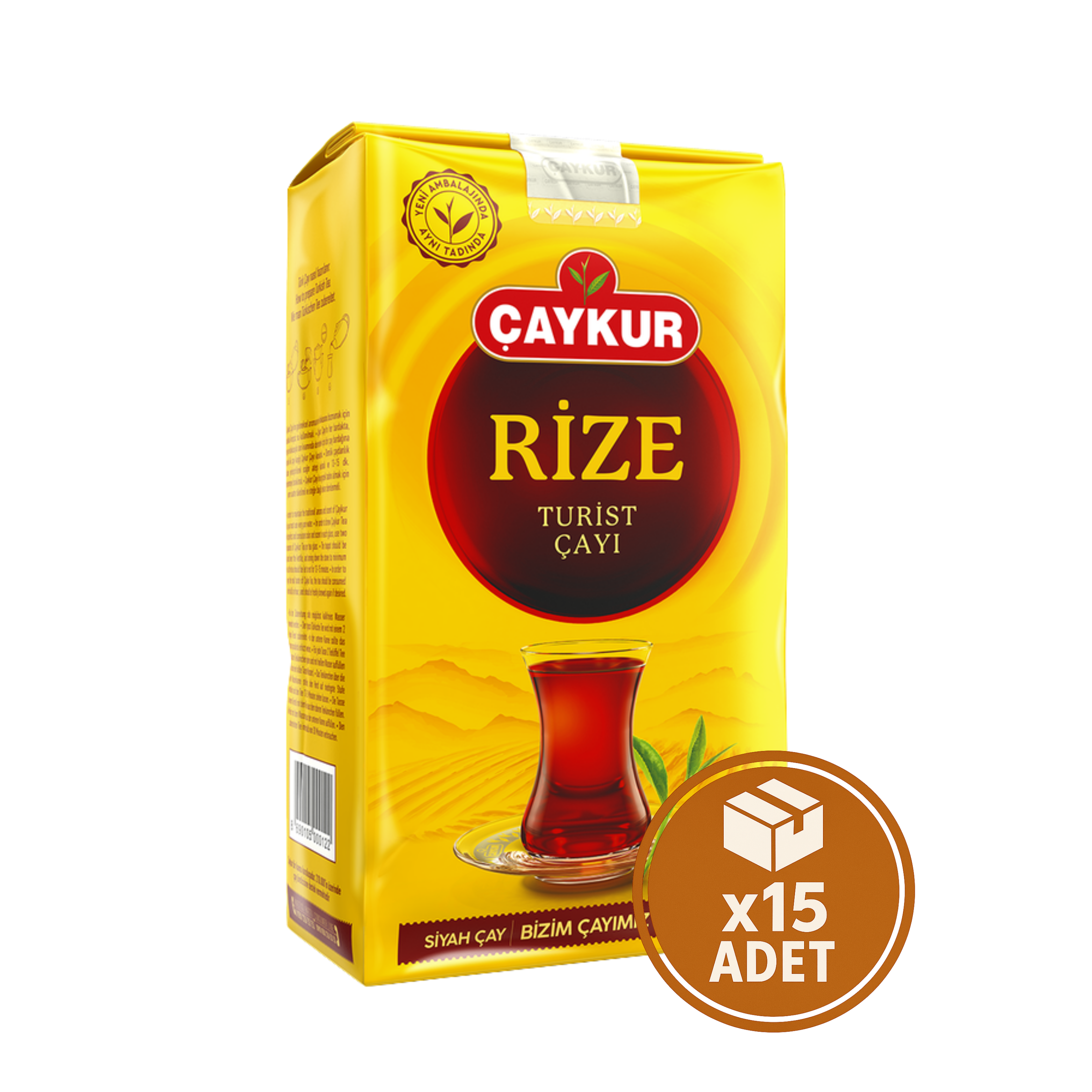 Çaykur Rize Turist Çay 500 gr Koli (15 ADET)