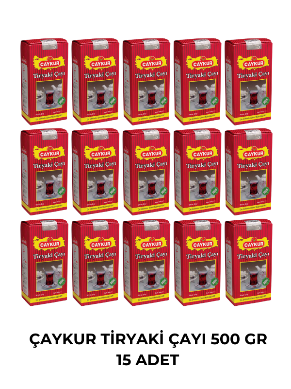 ÇAYKUR TİRYAKİ 500 GR - KOLİ (15 ADET)