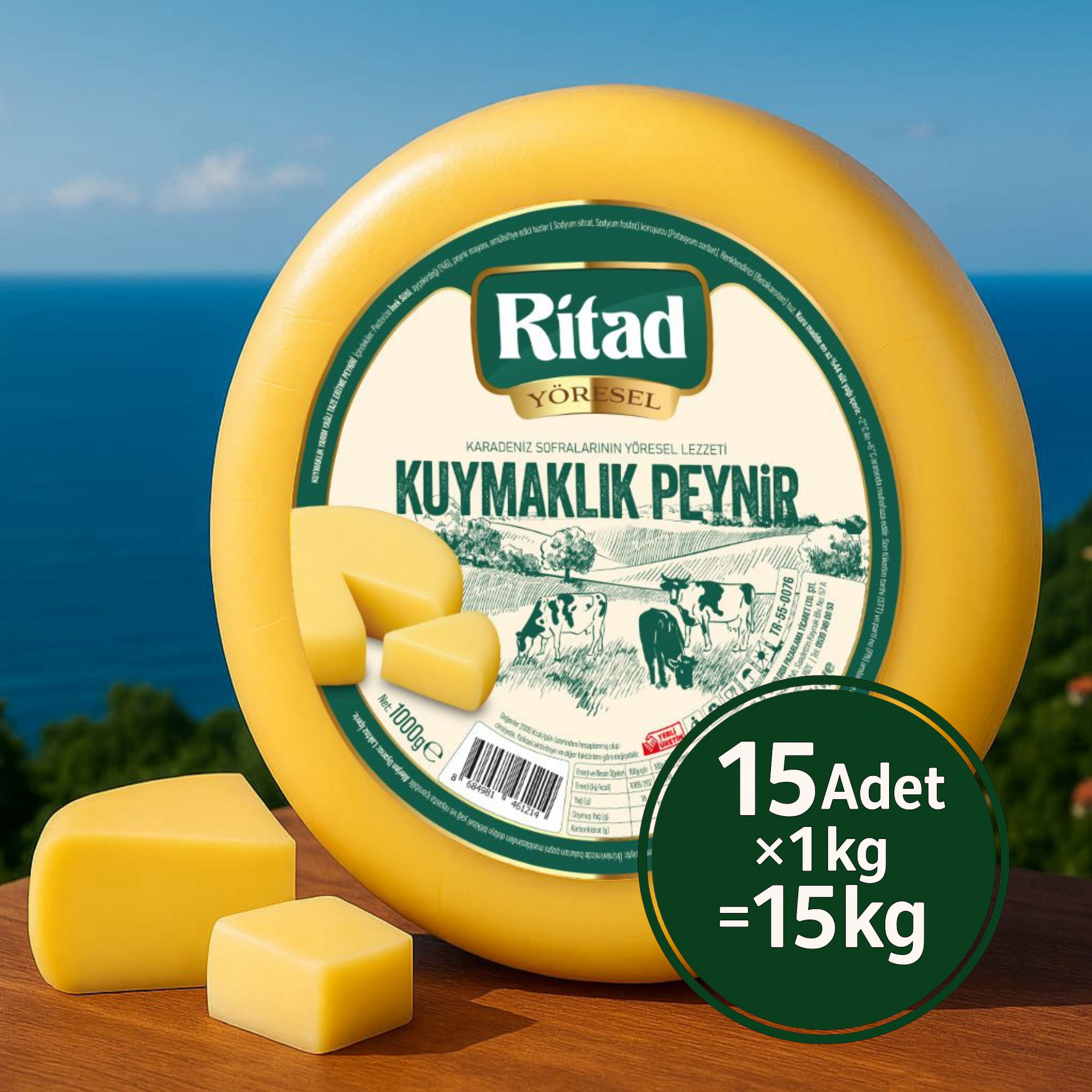 Ritad Yöresel Kuymaklık Peynir (Kolot) - 15 kg