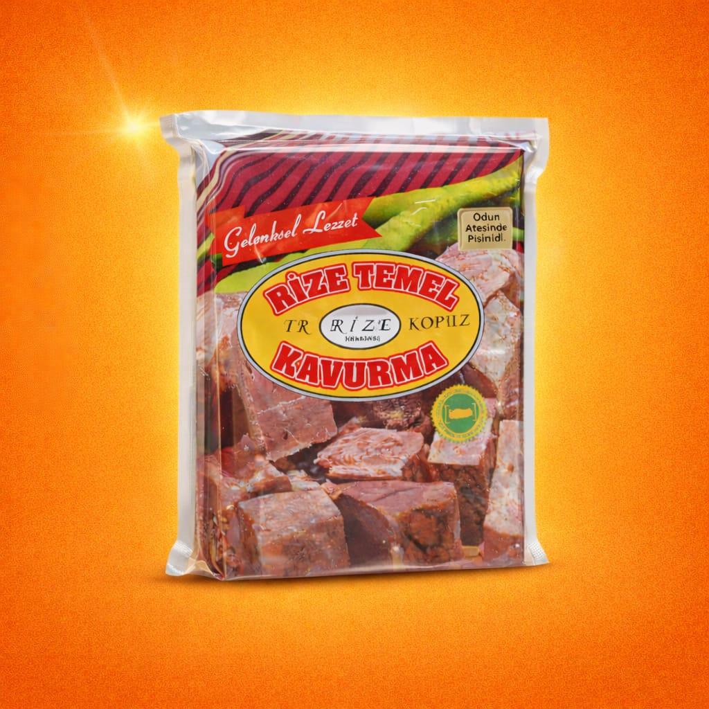 Temel Rize Kavurma 300 g -Vakumlu Paket