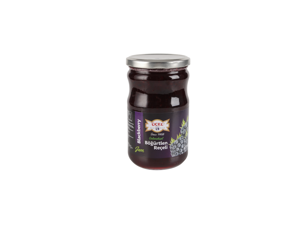 Üçel Böğürtlen Reçeli 800 g - Cam