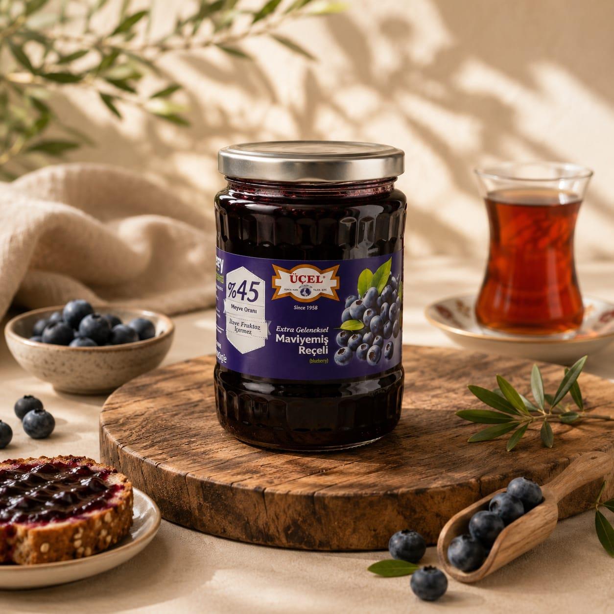 Üçel Maviyemiş (likapa) Reçeli - 680 g
