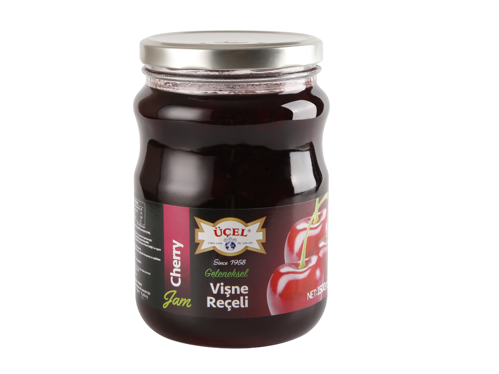 Üçel Vişne Reçeli 1500 g - Cam