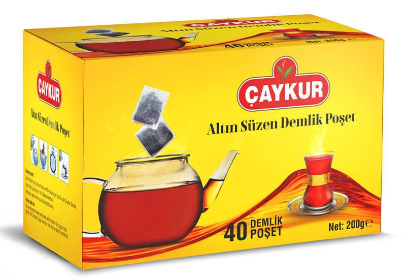 ÇAYKUR ALTIN SÜZEN DEMLİK POŞET ÇAT 200 GR 
