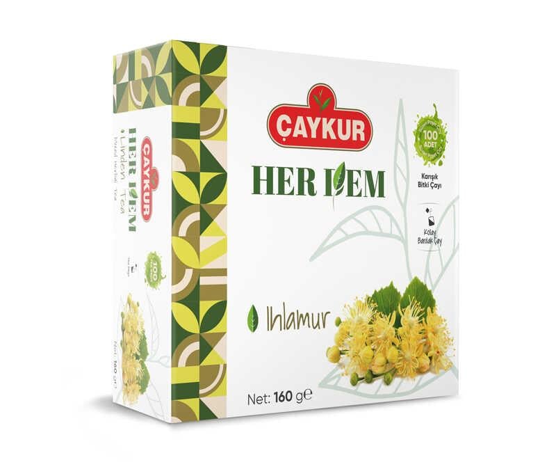 ÇAYKUR HERDEM İHLAMUR ÇAYI SÜZEN POŞET 160 GR