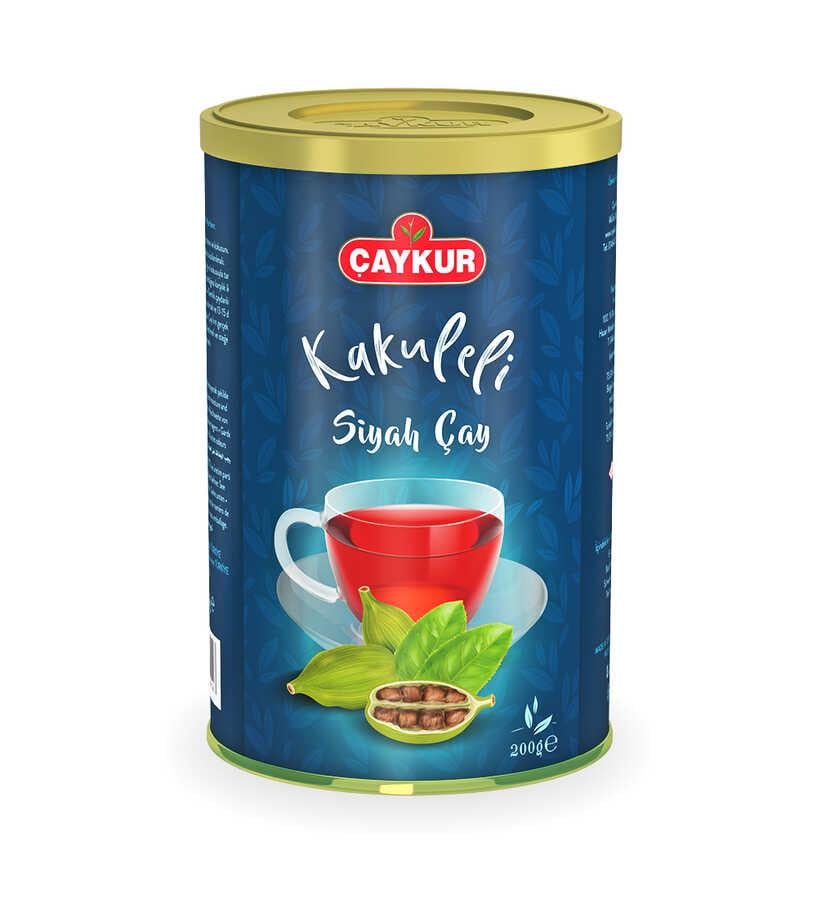 ÇAYKUR KAKULELİ SİYAH ÇAY 200 G