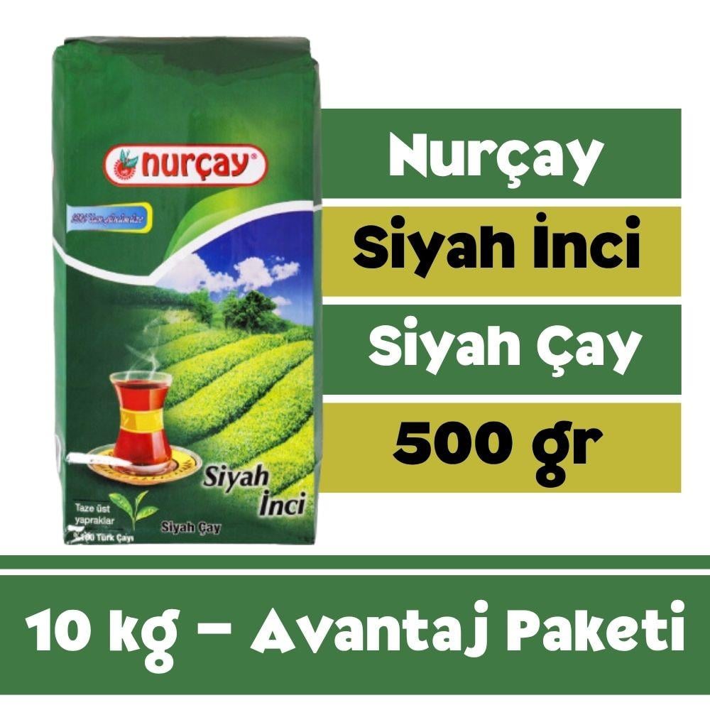 Nurçay Siyah İnci 500 gr - 10 kg Avantaj Paketi