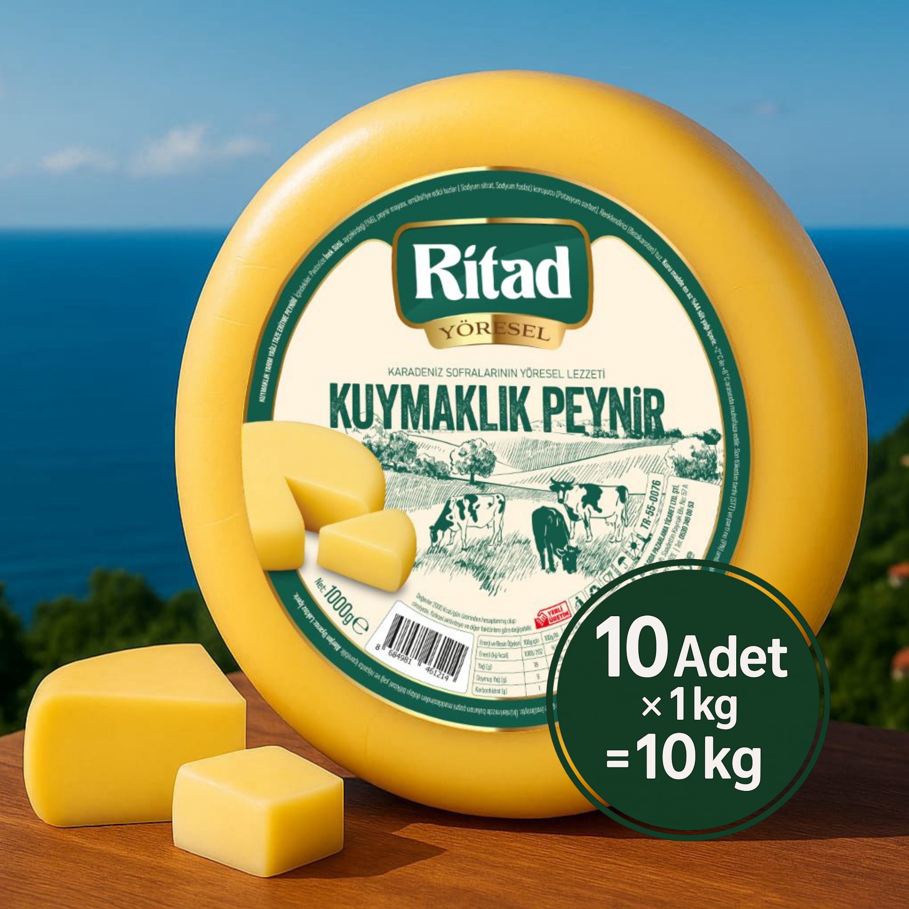 Ritad Yöresel Kuymaklık Peynir (Kolot) - 10 kg