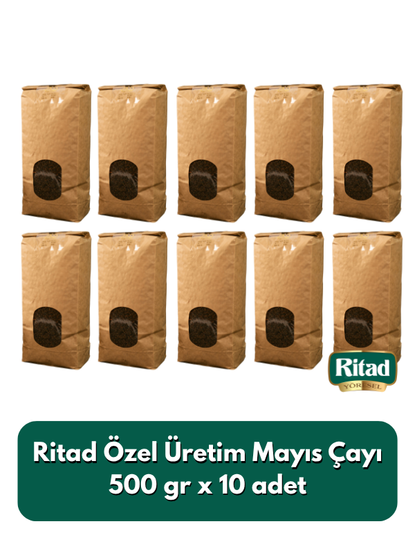 Ritad Yöresel Özel Üretim Mayıs Çayı 10 x 500 gr