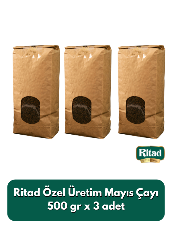 Ritad Yöresel Özel Üretim Mayıs Çayı 3 x 500 gr