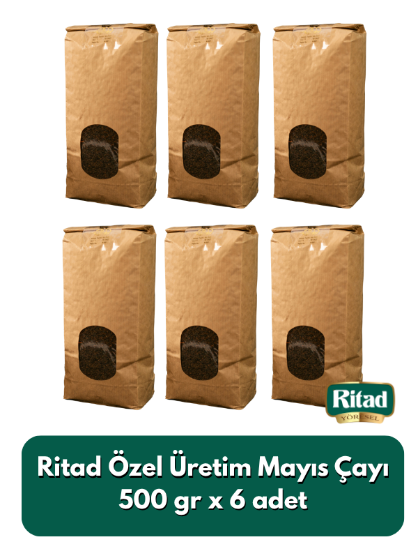 Ritad Yöresel Özel Üretim Mayıs Çayı 6 x 500gr