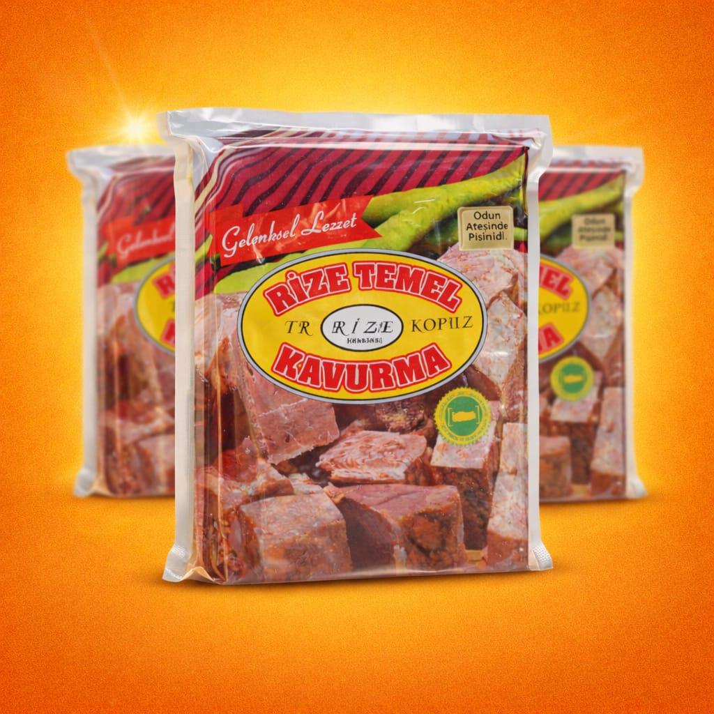 Temel Rize Kavurma 1000 g -Vakumlu Paket