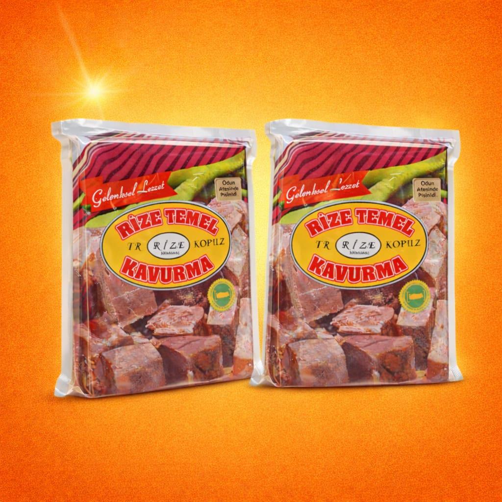Temel Rize Kavurma 500 g - Vakumlu Paket