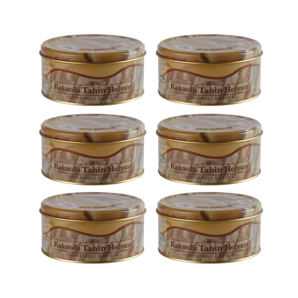 Üçel Kakaolu Tahin Helvası 830 g - 6'lı Avantaj Paket