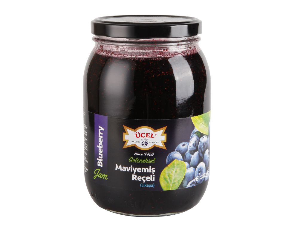 Üçel Maviyemiş ( likapa ) Reçeli 1800 g - Cam