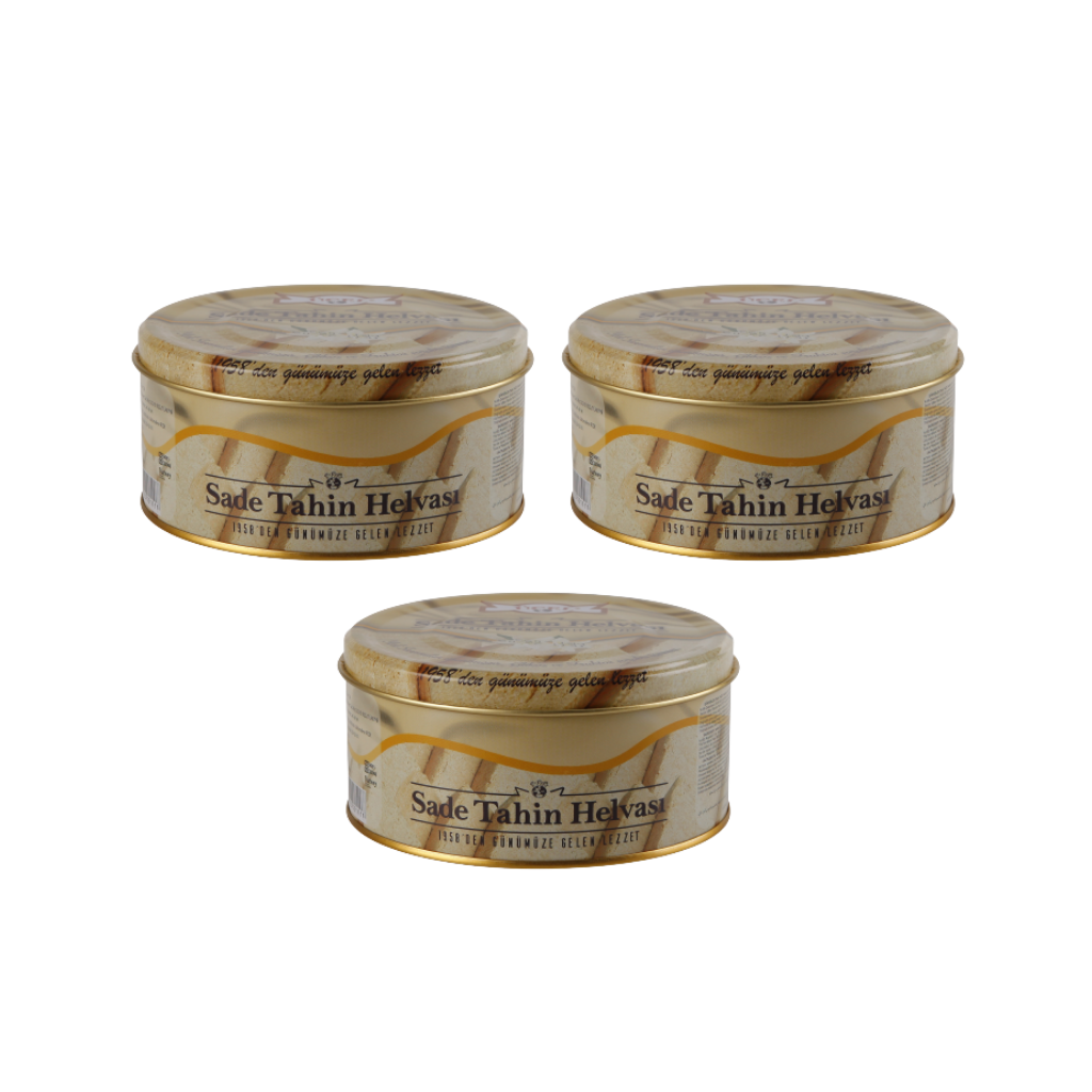 Üçel Sade Tahin Helvası 830 g - 3'lü Avantaj Paket