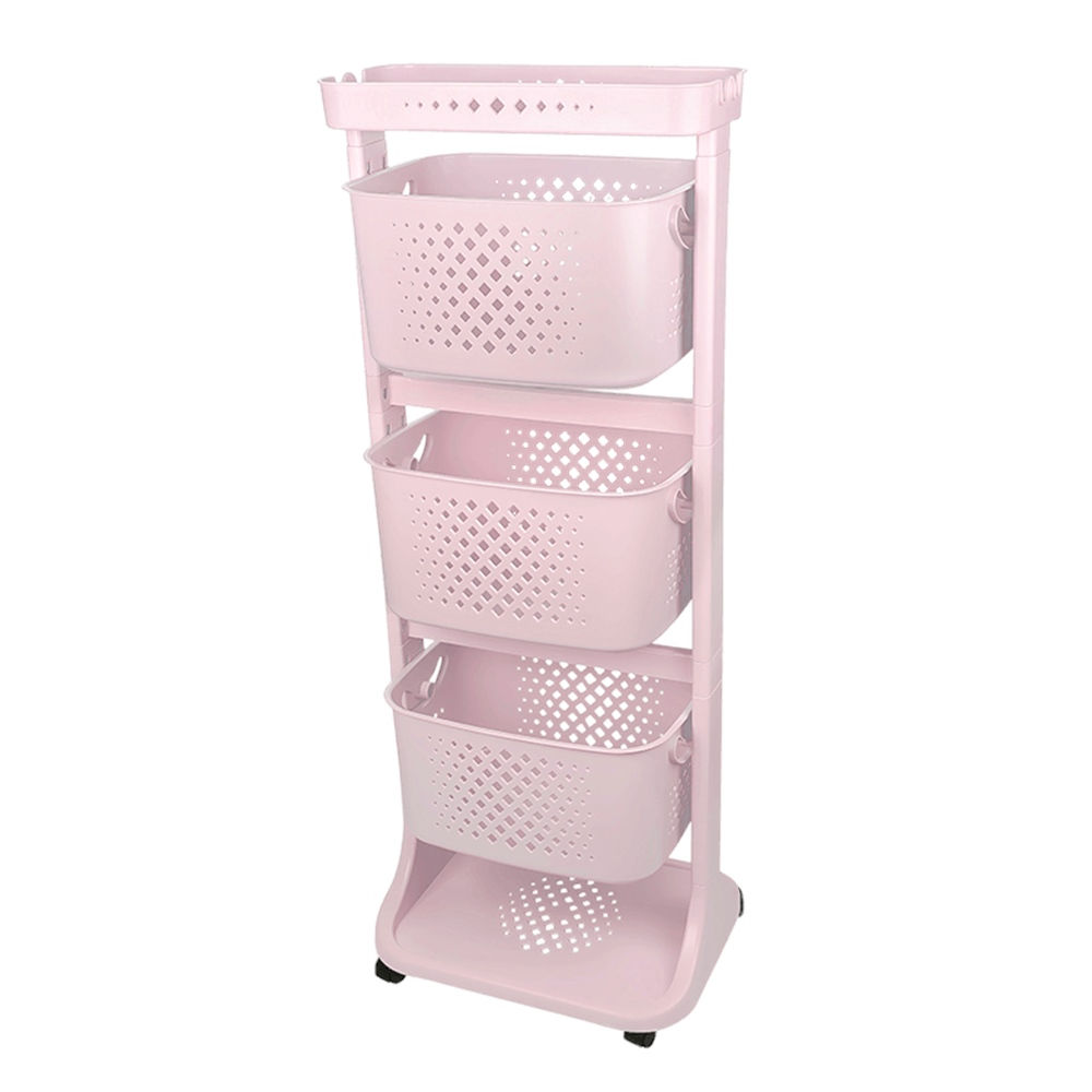 Titiz Pembe Kat Kat Sepet Organizer (0262-01-226-05-241454)