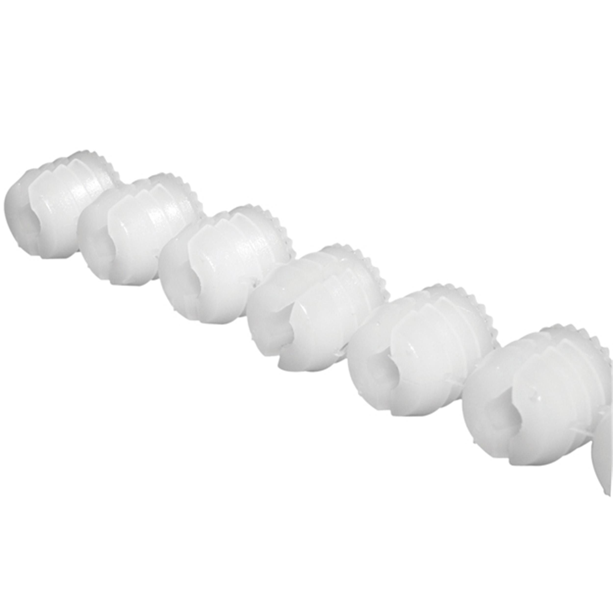 Hafele Beyaz M6x10 mm Plastik Açılan Şerit Dübel (36 Adet) (039.35.067)