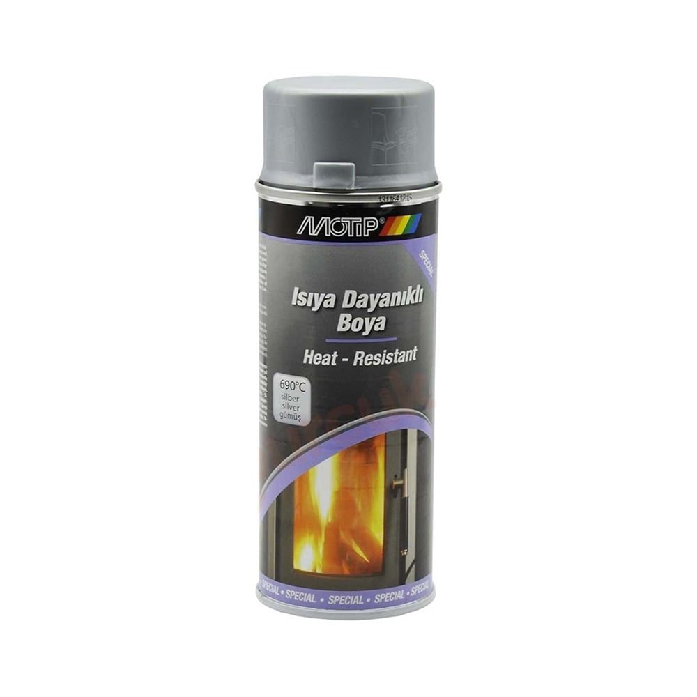Motip Gümüş 400 Ml 690°c Isıya Dayanıklı Sprey (058.06.011)