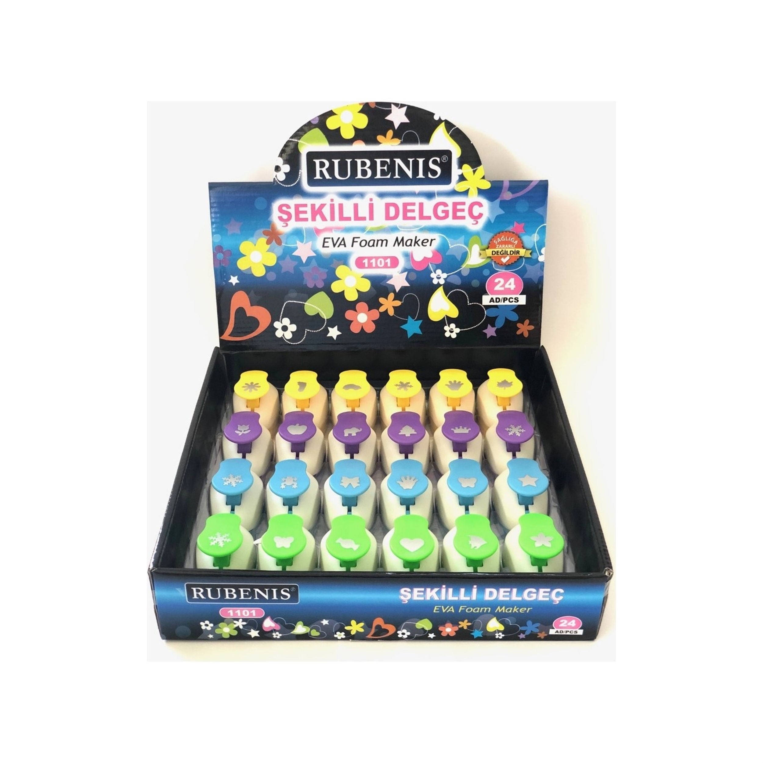 Rubenis Büyük Boy Şekilli Delgeç (1-1103)