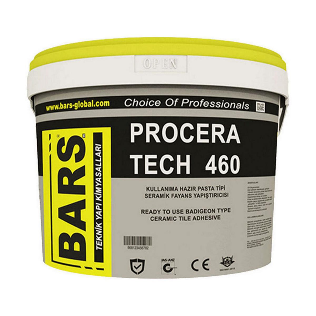 BARS Beyaz 3 Kg Procera Tech Pasta Tipi Seramik Yapıştırma Harcı (10000110236)