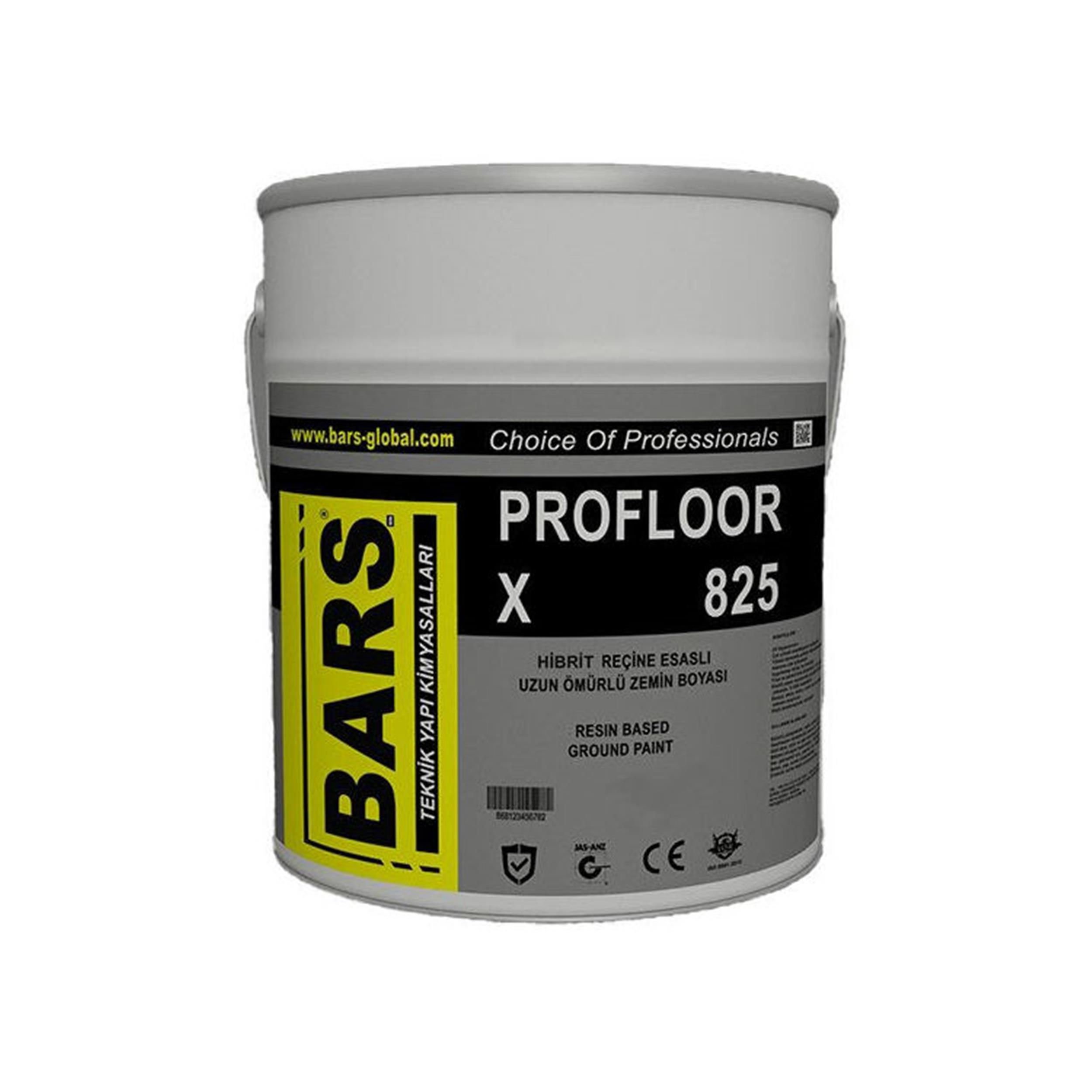 BARS 9 Kg RAL 7040 Profloor X 825 Zemin Boyası (10000110253)
