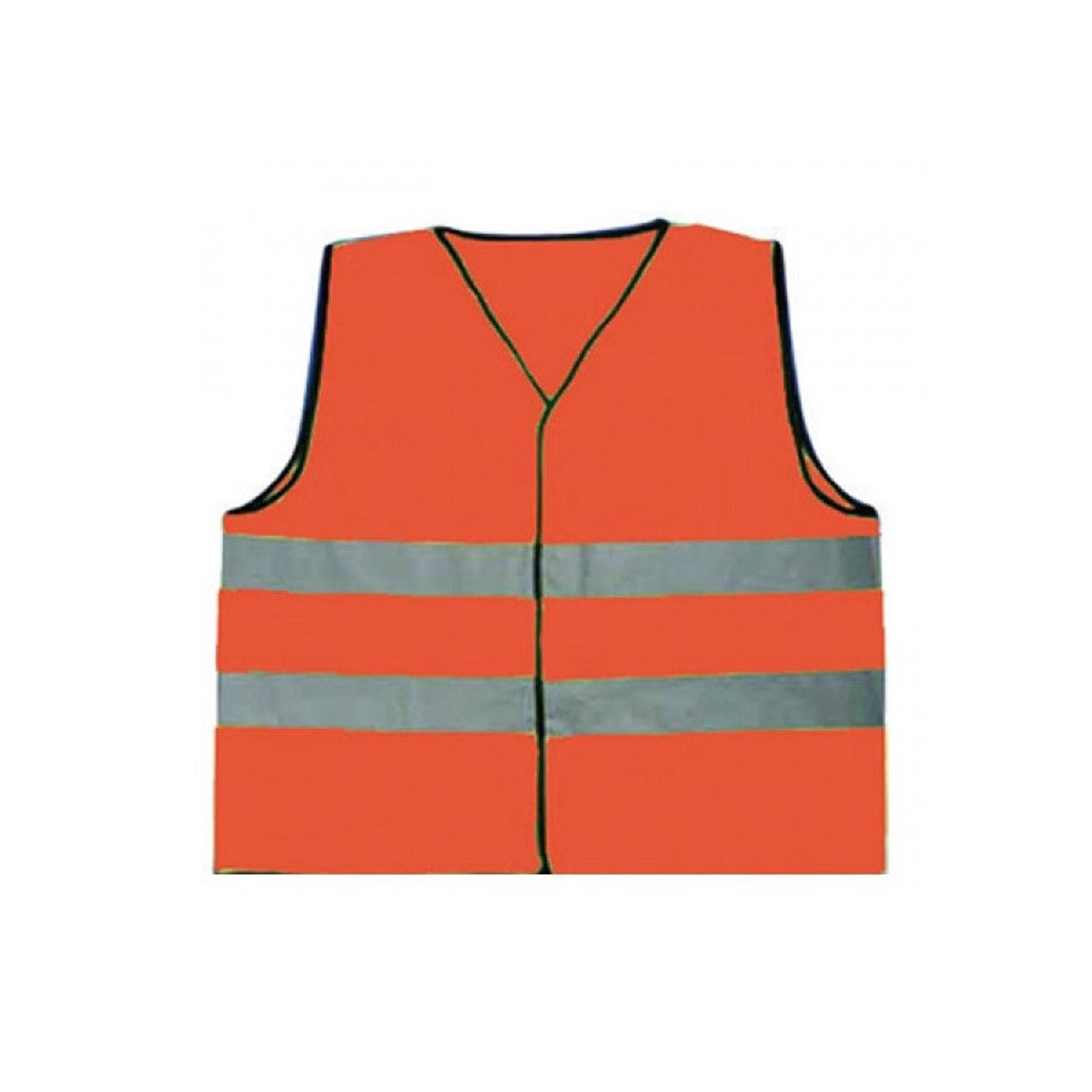 Turuncu 5 cm Çift Çizgi Fosforlu İkaz Yeleği (128.03.IY02)