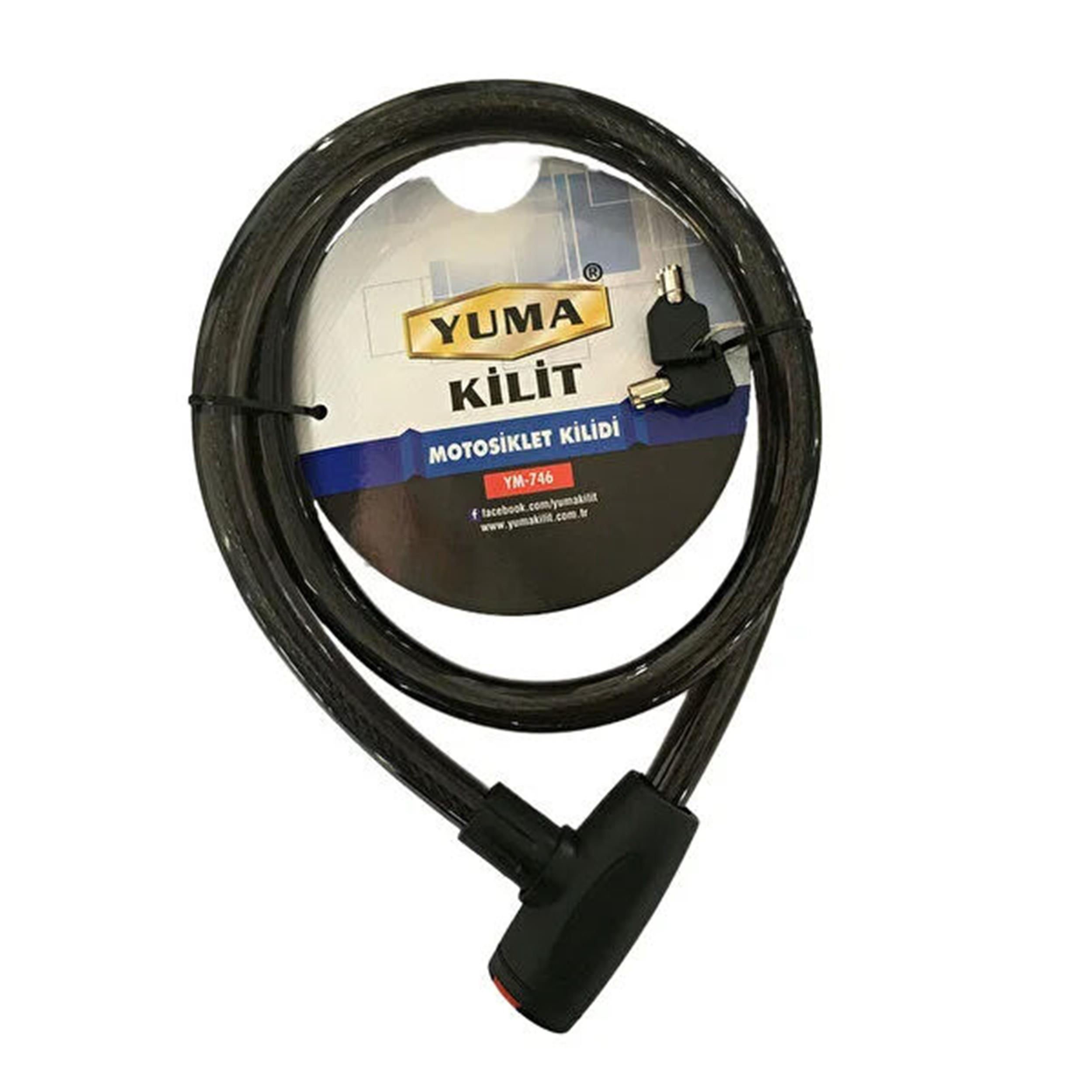 YUMA 20x150 cm Motorbisiklet Kilidi (195.15.Y746)