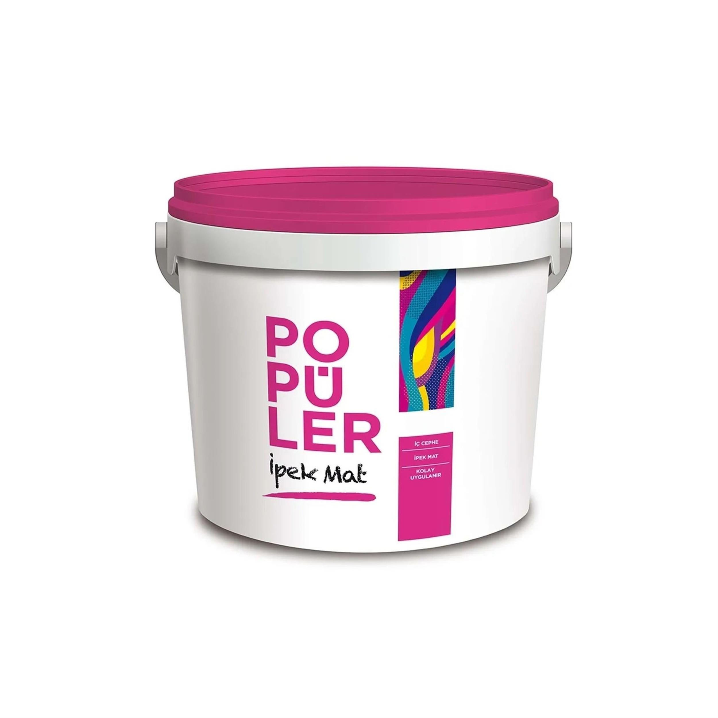 Polisan Beyaz 10 Kg Popüler Mat Plastik Duvar Boyası (23C00011600)