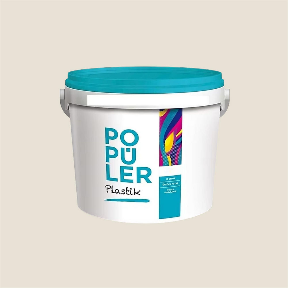 Polisan 5737 - Sade Bej - Cİ-6271 3,5 Kg Popüler Plastik İç Cephe Boyası (23F00011000)