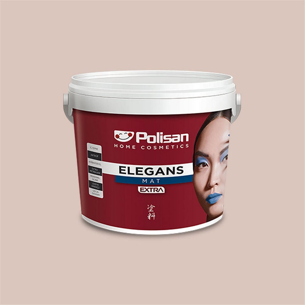 Polisan 4087 - Mutlu Rüya - Cİ-6393 2,5 Litre Elegans Extra Mat İç Cephe Boyası (25500021000)
