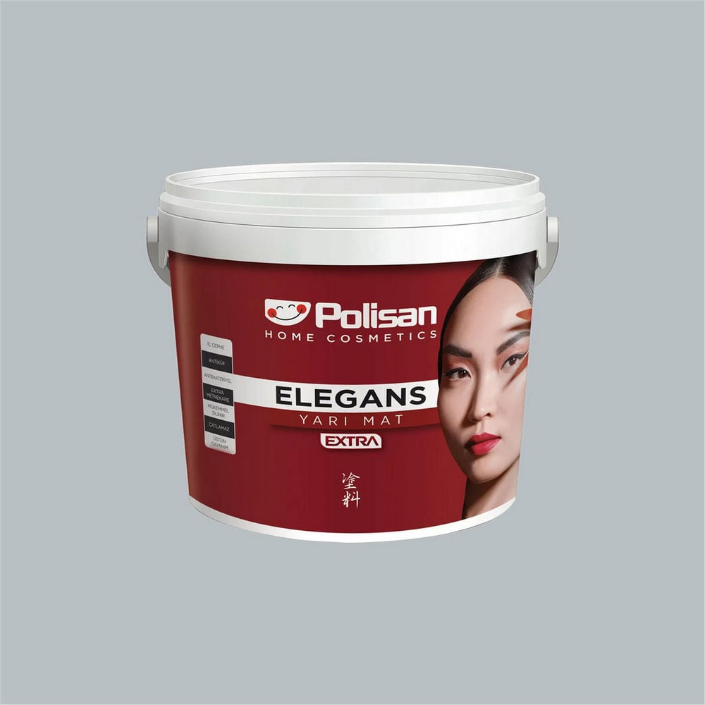 Polisan 3080 - Neşe - Cİ-3080 7,5 Litre Elegans Extra Yarı Mat İç Cephe Boyası (25600021600)