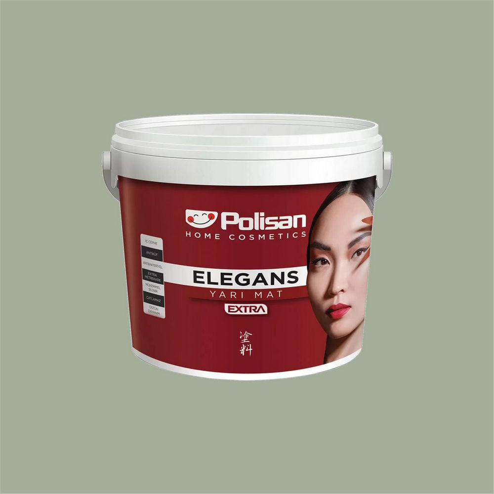Polisan Cİ-7375 2,5 Litre Elegans Extra Yarı Mat İç Cephe Boyası (25600031000)