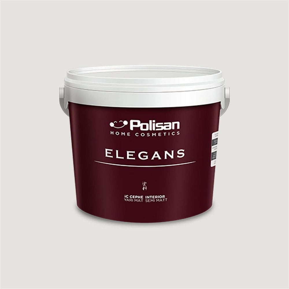 Polisan 4000 - Sakız Beyazı - Cİ-6201 12,5 Litre Elegans Yarı Mat Mix İç Cephe Boyası (25C00062010)