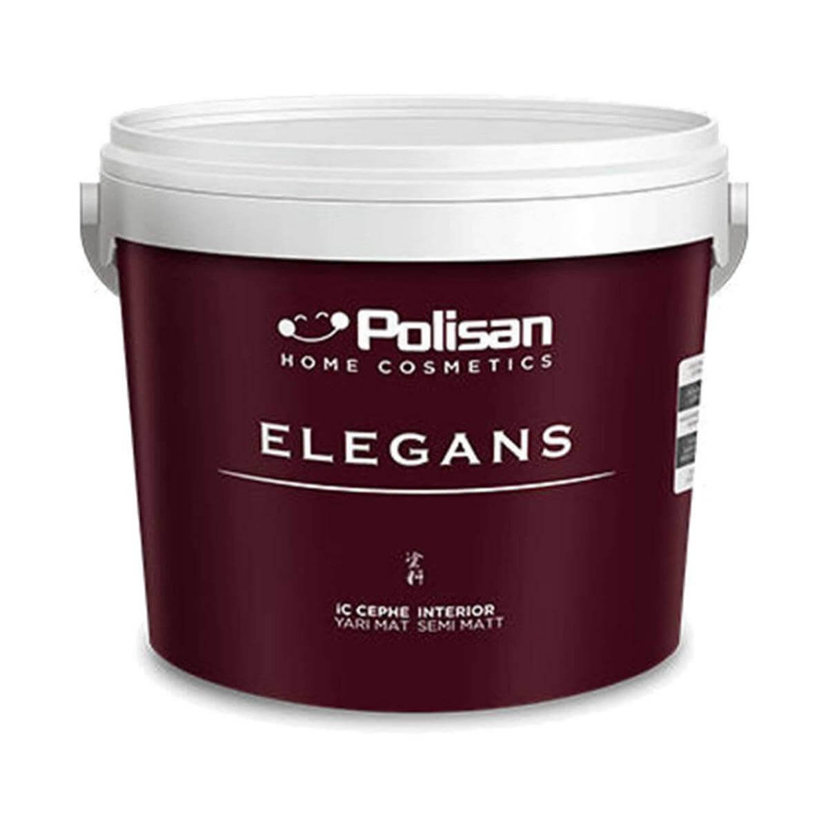 Polisan Beyaz 7,5 Litre Elegans Yarı Mat İç Cephe Boyası (25C00101600)