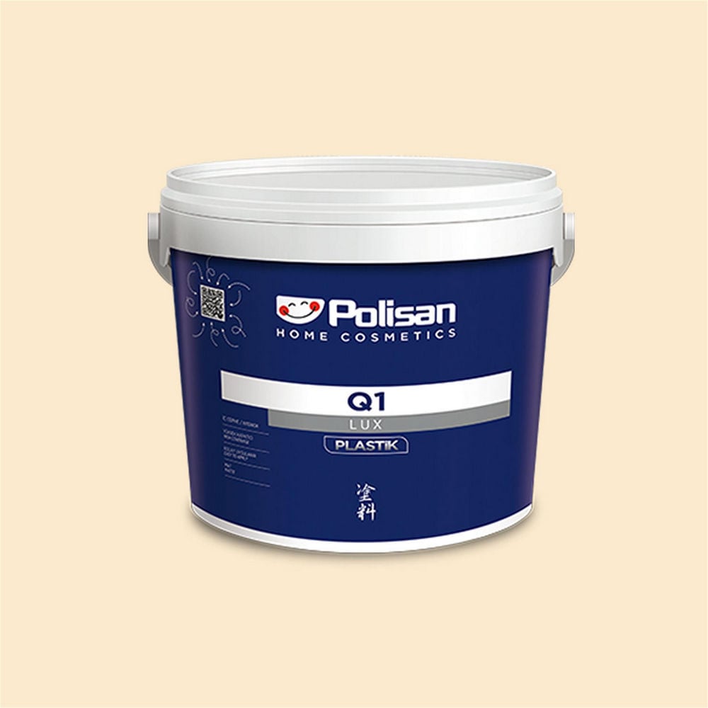 Polisan 211 - Açık Fildişi - Cİ-6291 2,5 Litre Q1 Lux Plastik İç Cephe Boyası (31B00011000)