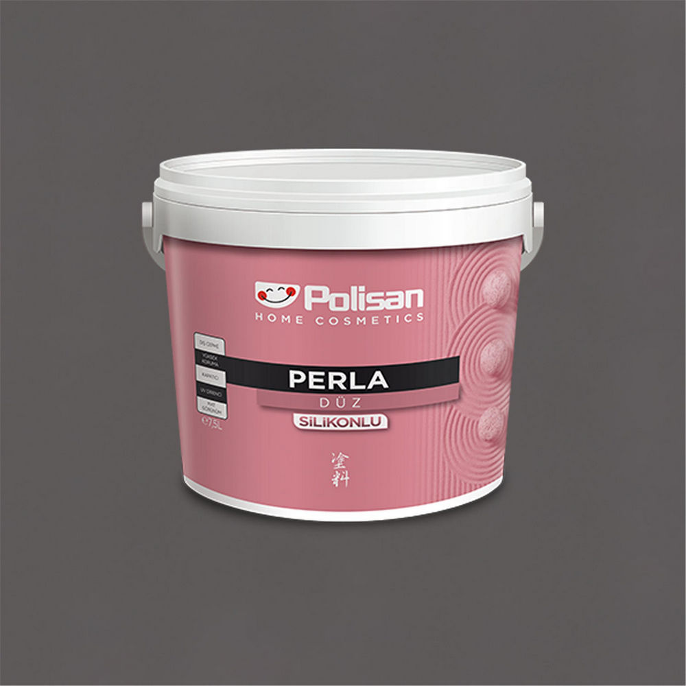 Polisan 2000 - Kasırga Grisi - CD-8216 15 Litre Perla Silikonlu Dış Cephe Boyası (38100022200)
