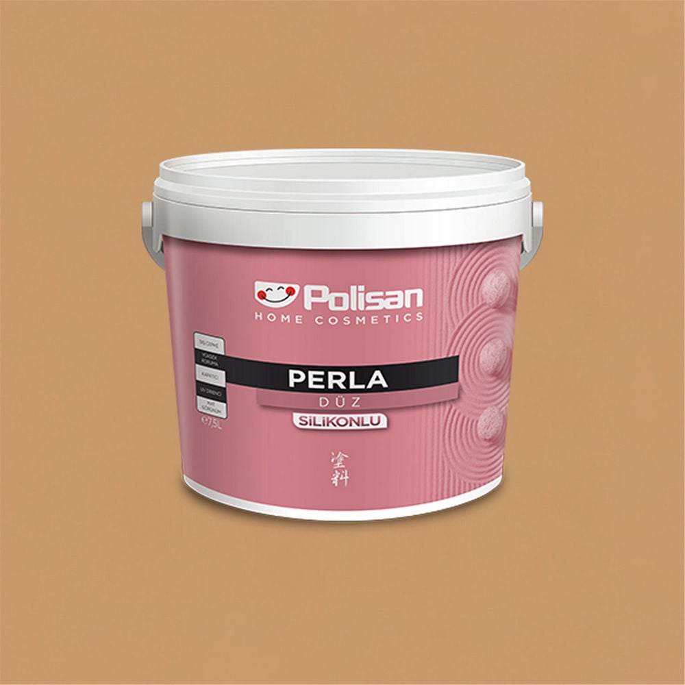Polisan 4848 - Killi Kum - CD-8118 15 Litre Perla Silikonlu Dış Cephe Boyası (38100022200)