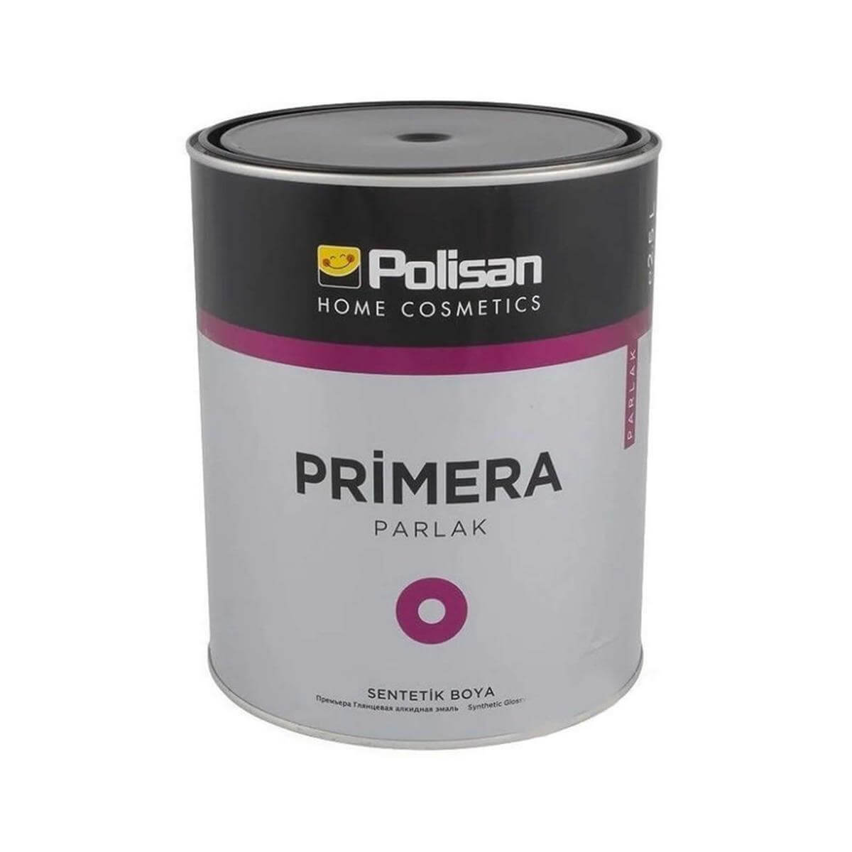 Polisan Bayrak Kırmızı 2,5 Litre Primera Parlak Yağlı Boya (44107001000)