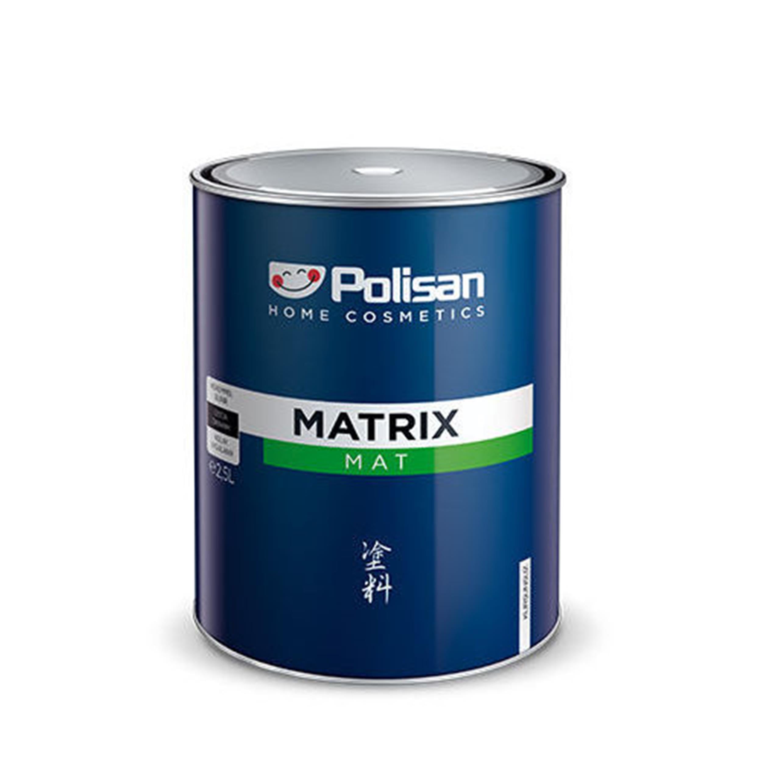 Polisan Mat Siyah 2,5 Litre Matrix Yağlı Boya (44900201000)