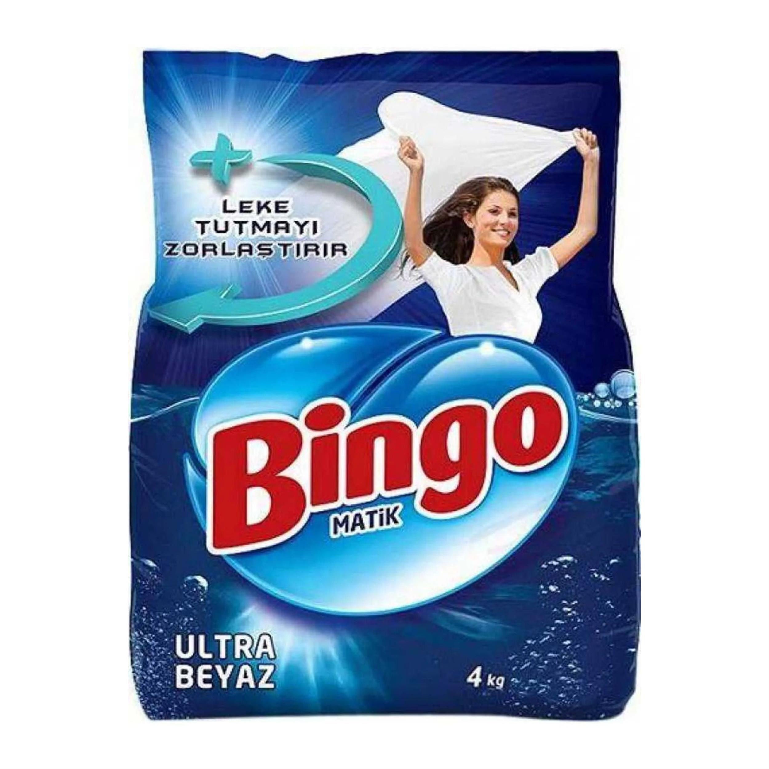 Bingo 4 Kg Matik Eko Ultra Beyaz Toz Çamaşır Deterjanı (50002812)
