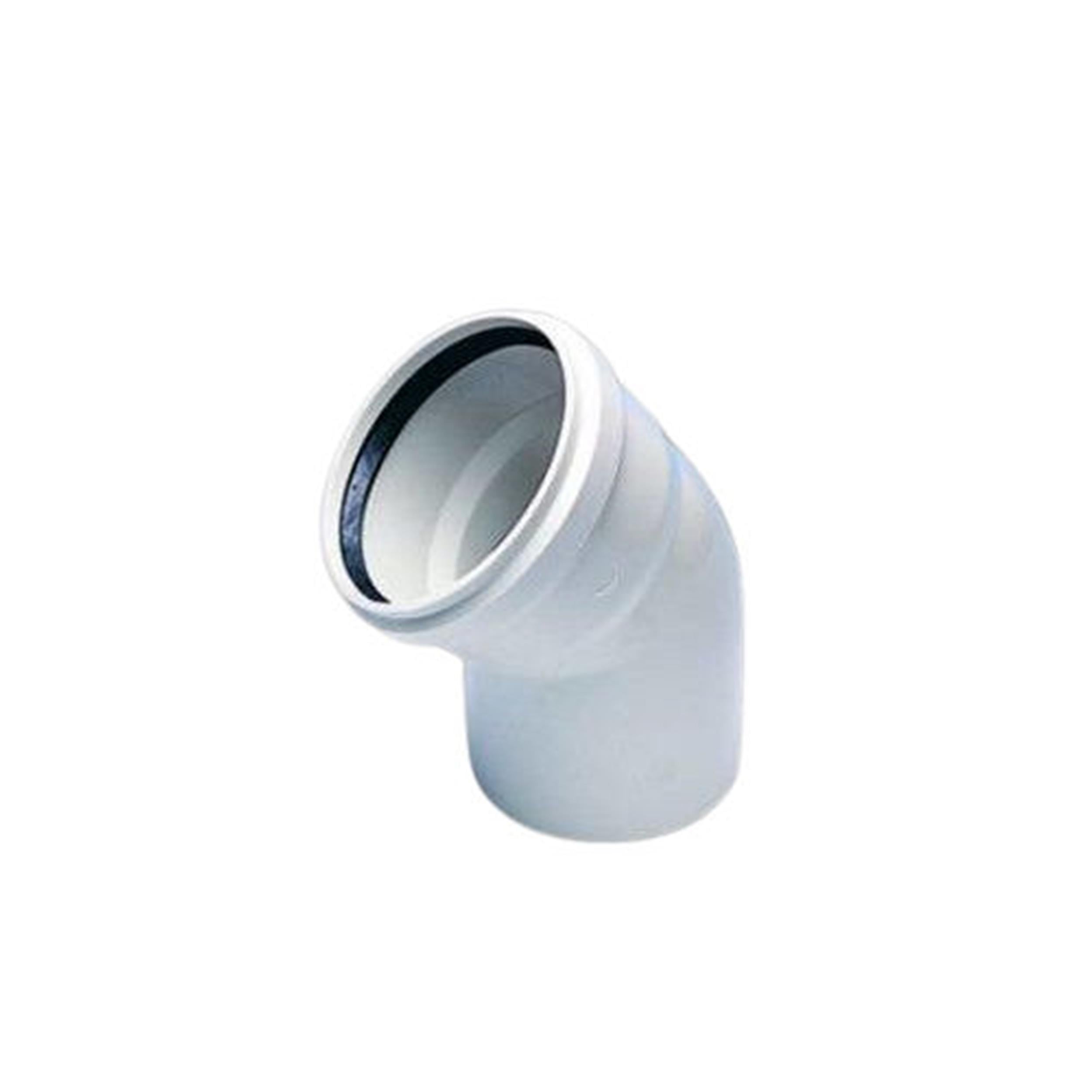Kalde Ø75 3,2 mm 45 Derece PVC Dirsek (5213-ELB-XL0045)