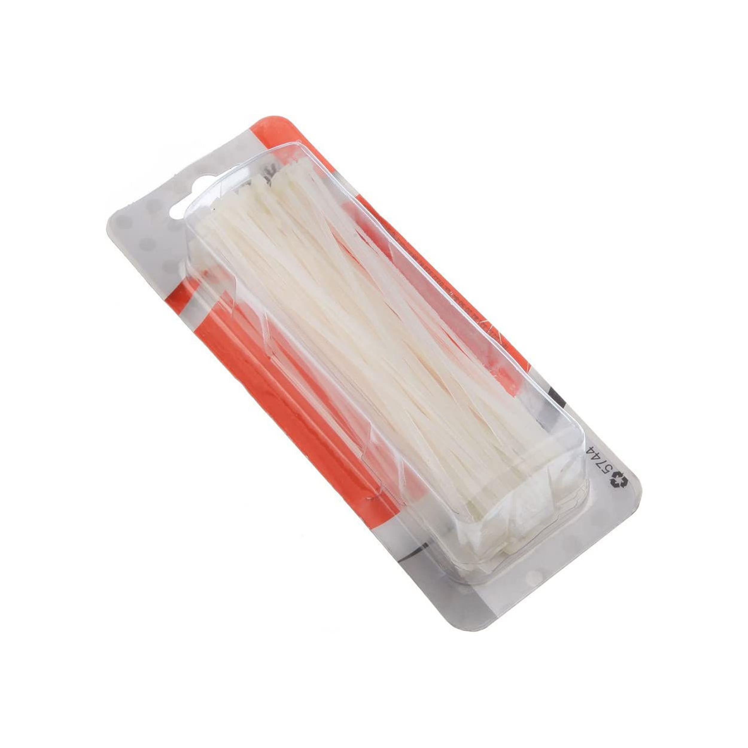 Tek-İş Beyaz 140x2,5 Cırt Kelepçe Kablo Bağı (20 Adet) (522174)