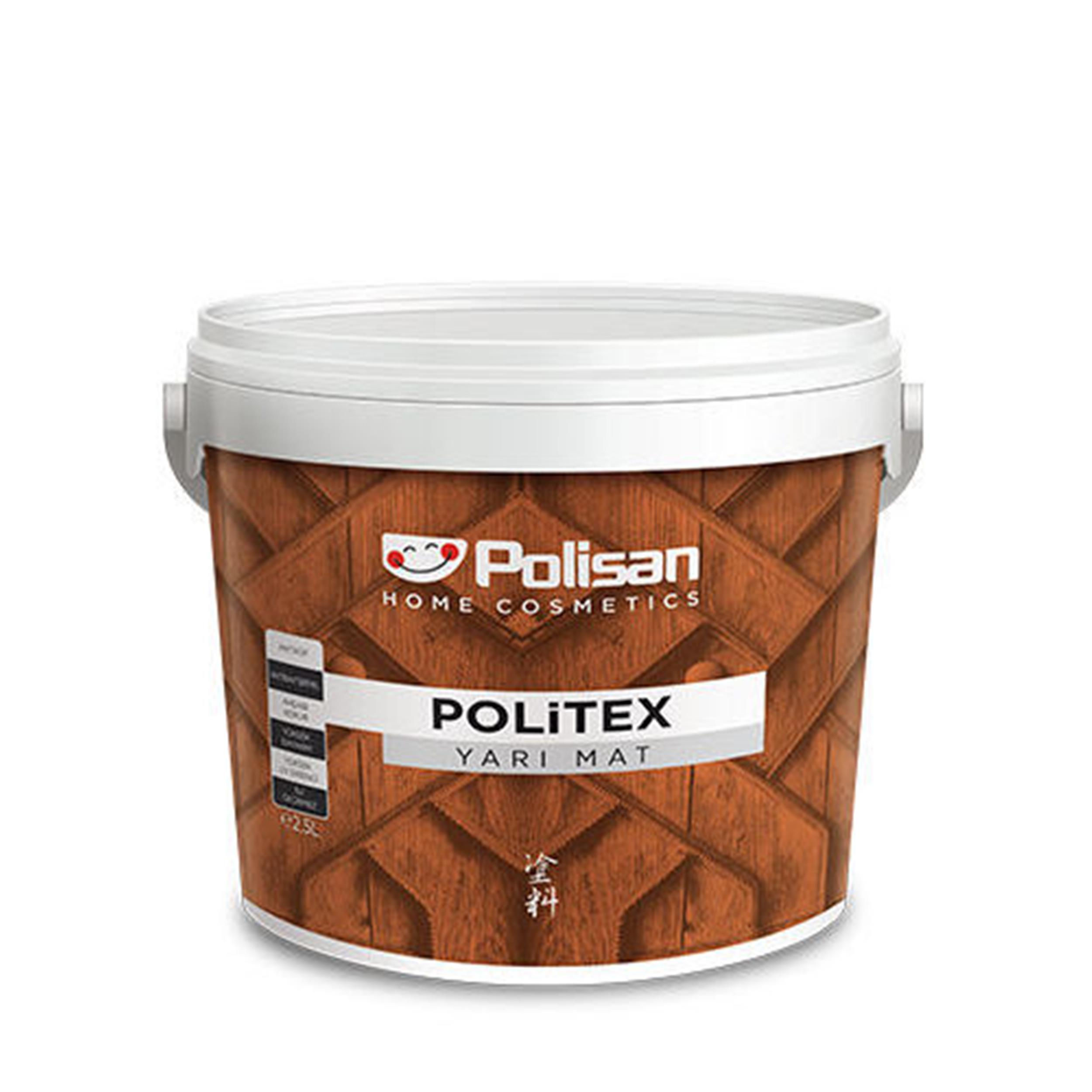 Polisan Mat Tik 2,5 Litre Politex Lüx Ahşap Koruyucu Vernik (55401871000)