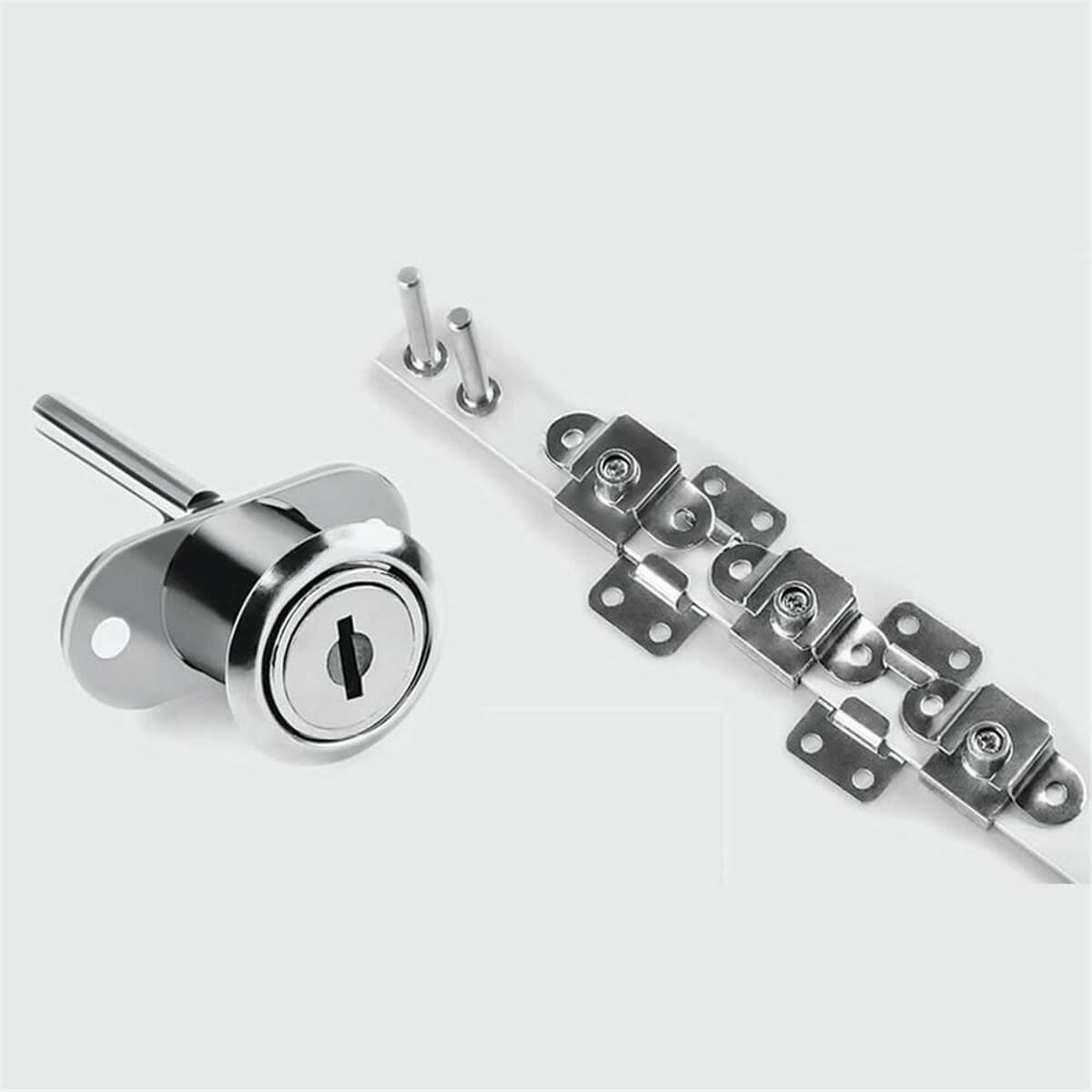 555 Zamak 70 cm İki Katlanır Anahtar Merkezi Keson Kilidi (555-288-16-70-K)